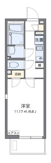 レオネクストジャスミンの間取り画像