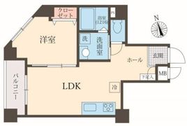 アルベリ代々木公園の間取り画像