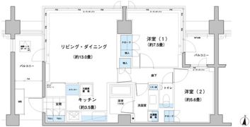 ガーデニエール砧レジデンスの間取り画像