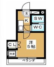 ウエストヒルの間取り画像