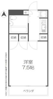 三協グリーンコート落合駅前第2の間取り画像