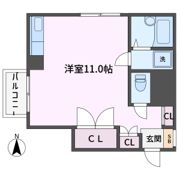 宇佐見マンションの間取り画像