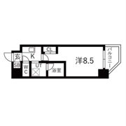 Kーresidence蒲田の間取り画像