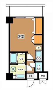 レスピール羽田の間取り画像