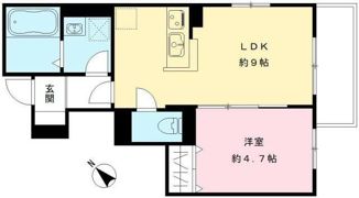 ブエナビスタ二子玉川の間取り画像