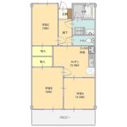 コーポパナス 1C号室の間取り画像