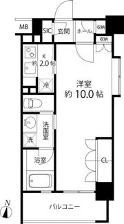 リリエンベルグ目白壱番館の間取り画像