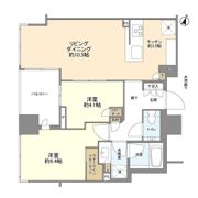 Brillia二番町の間取り画像