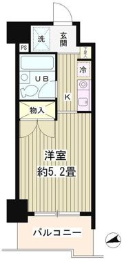 フォレスタ御苑前の間取り画像