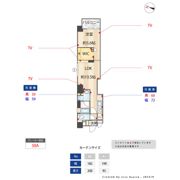 ASTILE日本橋浜町の間取り画像