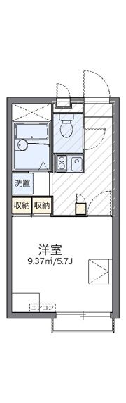 レオパレスカンパーナの間取り画像