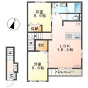 lien colline(リアンコリーヌ）の間取り画像