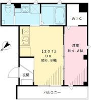 ビューノ大崎の間取り画像
