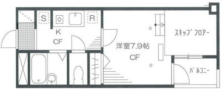 クレセント戸山の間取り画像