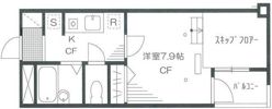 クレセント戸山の間取り画像