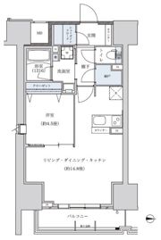 パークアクシス新栄の間取り画像
