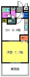 フジパレス式内町Ⅲ番館の間取り画像