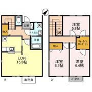 リースランド我孫子の間取り画像