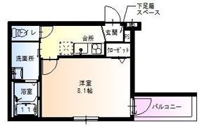 フジパレス堺鳳中Ⅵ番館の間取り画像