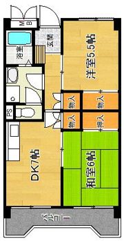 ヴェルメゾンの間取り画像