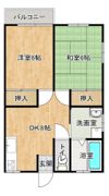 ブルーシャトーの間取り画像