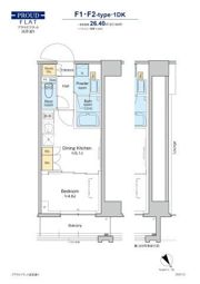 プラウドフラット清澄通りの間取り画像