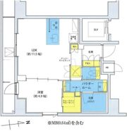 アジールコート北品川の間取り画像