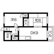 ハイツパークスの間取り画像