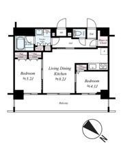 ARCOBALENO MINOWAの間取り画像