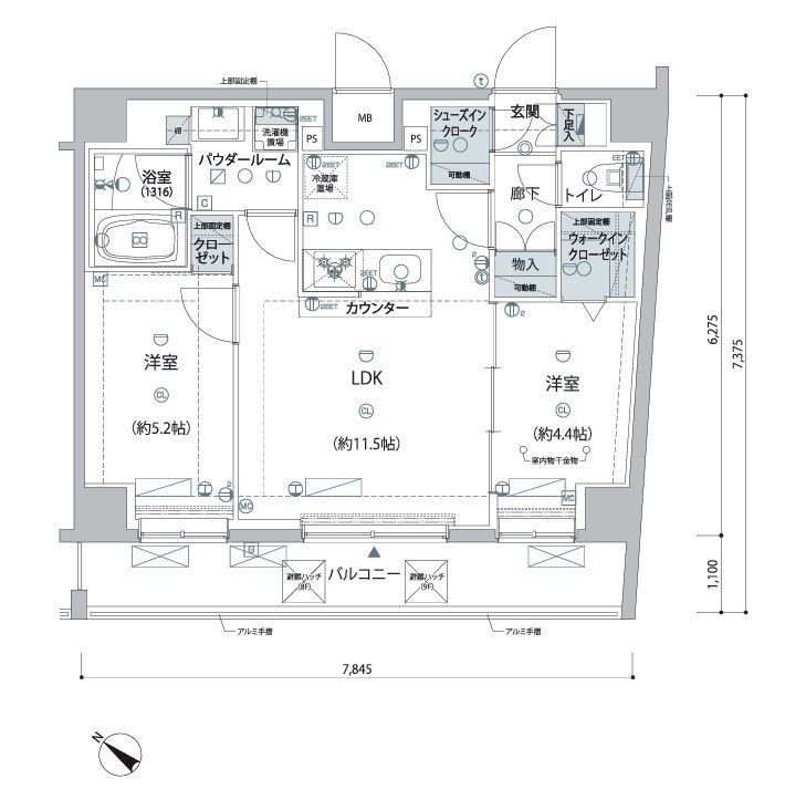 間取図