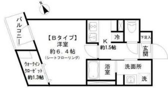 アイディ西馬込12の間取り画像