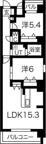 NR金山の間取り画像