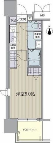 パルティール金山アネックスの間取り画像