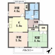 ドルチェ高石の間取り画像