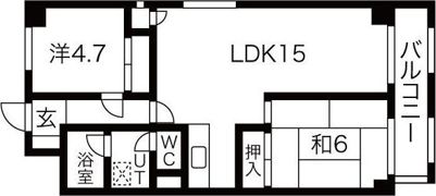 チサンマンション東別院の間取り画像