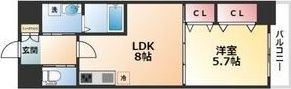 ドゥナーレ東別院の間取り画像
