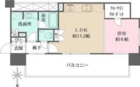 プラウドタワー名古屋伏見の間取り画像