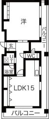 リエス千代田の間取り画像