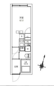 MAXIV CITY板橋区役所前の間取り画像
