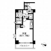 レジディア神田東の間取り画像