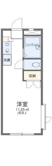 レオパレスANNEXEGAWAの間取り画像