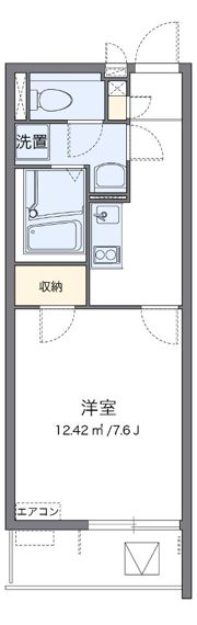 クレイノライズ日吉の間取り画像