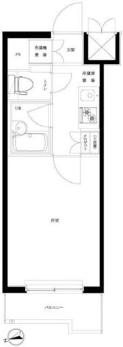 ルーブル北新宿の間取り画像