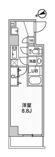 TASUKI RICHESSE KAMATAの間取り画像