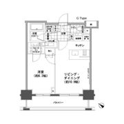 パークハビオ人形町の間取り画像