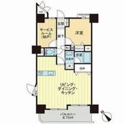 ライオンズシティ鶴舞の間取り画像