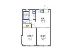 レオパレスANNEX新川崎の間取り画像