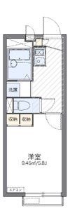 レオパレス向陽Ⅳの間取り画像