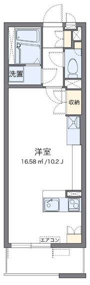 レオネクストレジデンス川崎の間取り画像