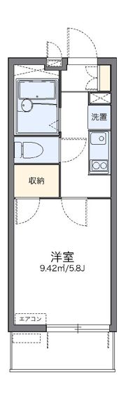 レオパレスReiの間取り画像